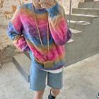 Rainbow Tie-dye Sweater