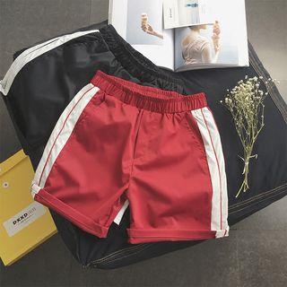 Contrast Stripe Shorts