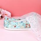 Floral Embroidered Hidden-wedge Hanfu Shoes