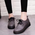 Low Wedge Oxfords