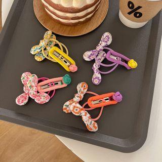 Set: Hair Clip + Bow Hair Tie