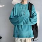 Mock Two Piece Plain T-shirt