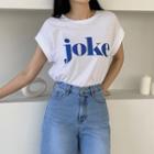 Joke Roll-up Sleeve T-shirt