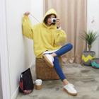 Relaxed-fit Thick Cotton Hoodie