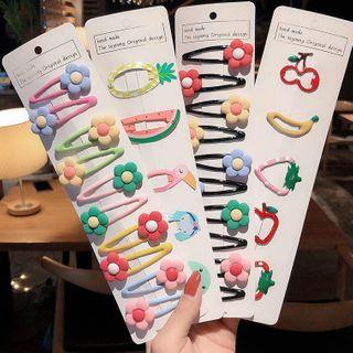Flower / Fruit / Animal Hair Clip (various Designs)