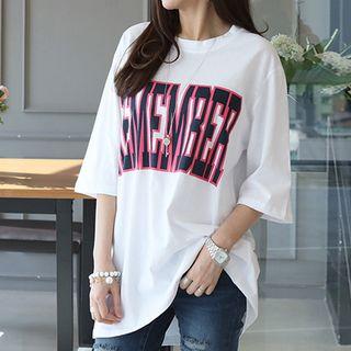 Frayed Boxy-fit T-shirt