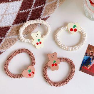 Bear Hair Tie / Cherry Hair Tie