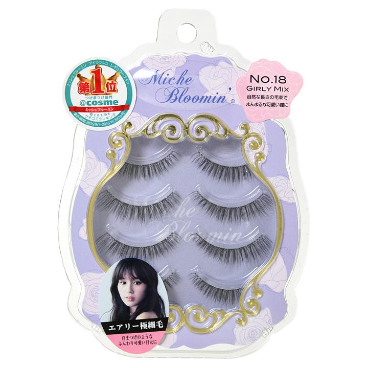 Miche Bloomin  - Eyelash 18 Girly Mix 4 Pairs