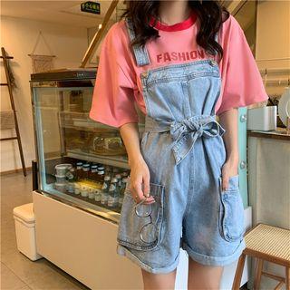 Denim Loose-fit Jumper Short Pants