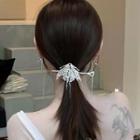 Moth Alloy Hair Stick Silver - One Size