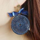 Woven Disc Earring