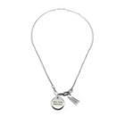 Lettering Necklace Silver - 60cm