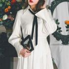 Set; Long-sleeve Shirt + Tie