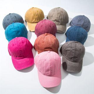 Plain Washed Cap