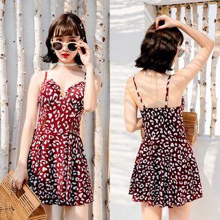 Leopard Swim Dress