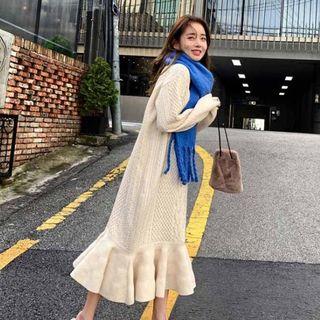 Midi Mermaid Sweater Dress
