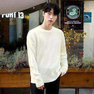 Round-neck Relaxed-fit Sweater