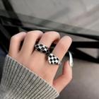 Checker Alloy Ring (various Designs)