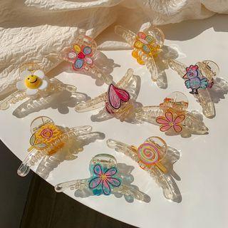 Cartoon Plastic Hair Clamp