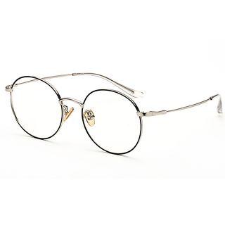 Metal Frame Blue Light Blocking Eyeglasses / Prescription Lens