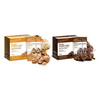 Nutri D-day - Diet Shake 14-day Set - 10 Types Cookie & Cream