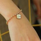 Stainless Steel Bracelet 1073 - Rose Gold - One Size