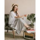 Round-collar Short-sleeve Shirt
