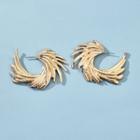 Alloy Wings Earring 1 Pair - 13434 - Gold - One Size