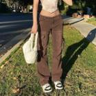Mid-waist Jeans With Belts