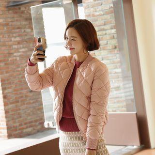 Quilted Zip-up Padded Jacket
