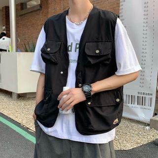 Loose-fit Cargo Vest