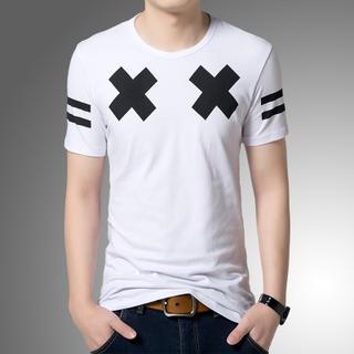 Cross Print T-shirt