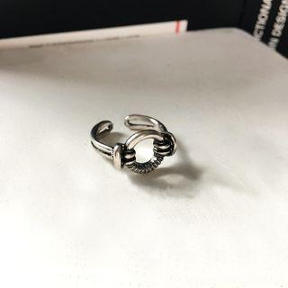 Open Ring 1 Pc - Ring - Silver - One Size