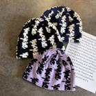 Graffiti Style Knit Beanie