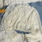 Sheer Lace V-neck Shirt