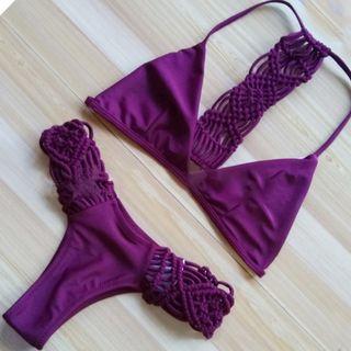 Lace Up Bikini