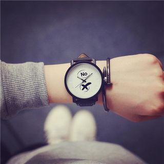 Letter Strap Watch