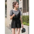 Set: M Lange T-shirt + Spaghetti-strap Playsuit
