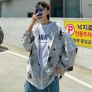 Loose-fit Printed Light Jacket