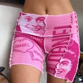 Knit Skinny Shorts