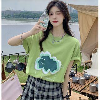 Avocado Medium Long Short-sleeve Tee Top