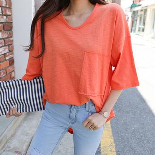 Pocket M Lange Oversized T-shirt