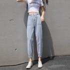 High Waist Loose Fit Jogger Jeans (various Designs)