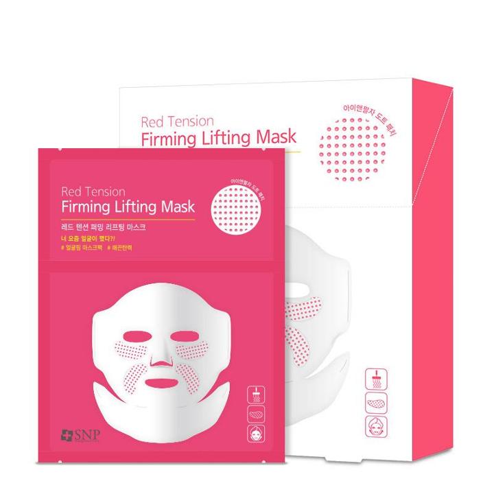 Snp - Red Tension Firming Lifting Mask 5 Pcs