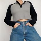 Raglan Sleeve Ribbed T-shirt