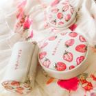 Strawberry Print Zip Pouch (various Designs)