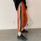 High-waist Color Block Sports Pants
