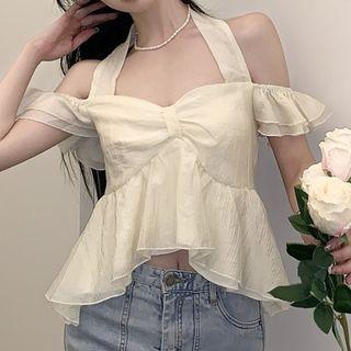 Cold Shoulder Flowy Camisole Top