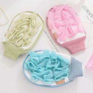 Bath Flower Scrubbing Gloves Random - One Size