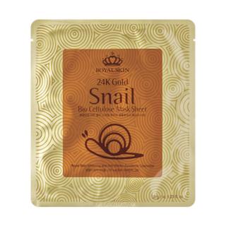 Royal Skin - 24k Gold Snail Bio Cellulose Mask Sheet